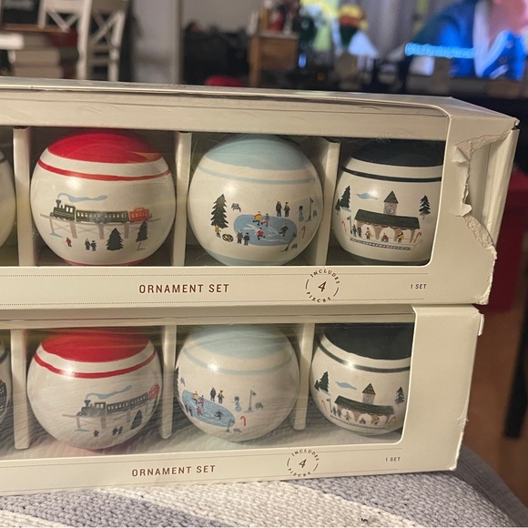 Hearth & Hand with Magnolia Christmas ornaments - Picture 2 of 3